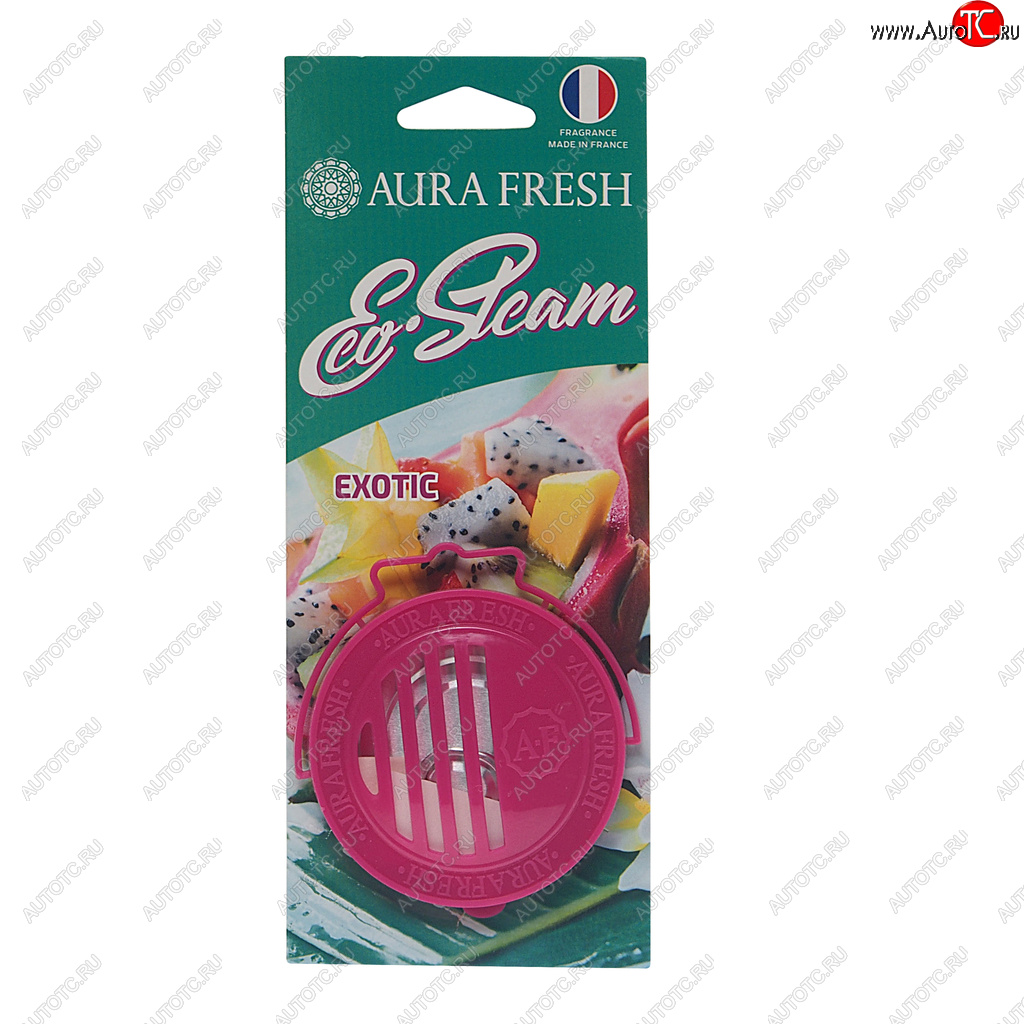 297 р. Ароматизатор на панель приборов древесное волокно (exotic) 40г Eco Steam AURA FRESH AURA FRESH 23035  с доставкой в г. Пермь