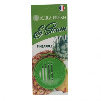 297 р. Ароматизатор на панель приборов древесное волокно (pineapple) 40г Eco Steam AURA FRESH AURA FRESH 23040  с доставкой в г. Пермь. Увеличить фотографию 1