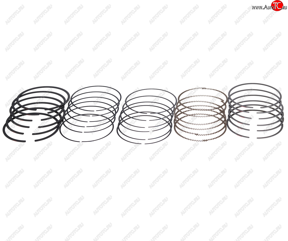 2 589 р. Кольца поршневые HYUNDAI Sonata 5,Tucson (04-),Santa Fe (00-) (2.7) d+0.25 комплект KPR KPR 23040-37941  с доставкой в г. Пермь