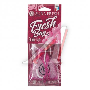 187 р. Ароматизатор подвесной гранулы (bubble gum) 20г Fresh Bag AURA FRESH AURA FRESH 23045  с доставкой в г. Пермь. Увеличить фотографию 1