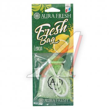187 р. Ароматизатор подвесной гранулы (lemon) 20г Fresh Bag AURA FRESH AURA FRESH 23048  с доставкой в г. Пермь. Увеличить фотографию 1