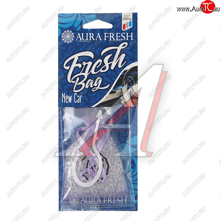 187 р. Ароматизатор подвесной гранулы (new car) 20г Fresh Bag AURA FRESH AURA FRESH 23049  с доставкой в г. Пермь