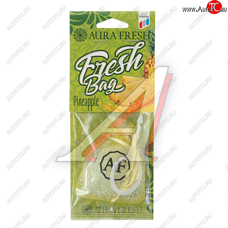 187 р. Ароматизатор подвесной гранулы (pineapple) 20г Fresh Bag AURA FRESH AURA FRESH 23050  с доставкой в г. Пермь
