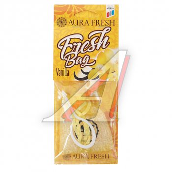 187 р. Ароматизатор подвесной гранулы (vanilla) 20г Fresh Bag AURA FRESH AURA FRESH 23051  с доставкой в г. Пермь. Увеличить фотографию 1