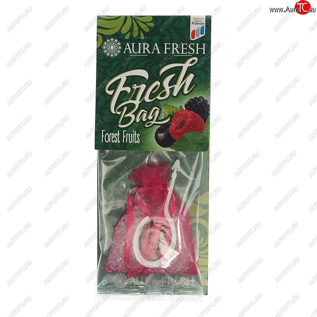 187 р. Ароматизатор подвесной гранулы (forest fruits) 20г Fresh Bag AURA FRESH AURA FRESH 23054  с доставкой в г. Пермь