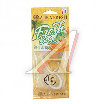 187 р. Ароматизатор подвесной гранулы (sex on the beach) 20г Fresh Bag AURA FRESH AURA FRESH 23057  с доставкой в г. Пермь. Увеличить фотографию 1