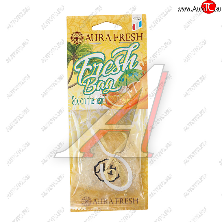 187 р. Ароматизатор подвесной гранулы (sex on the beach) 20г Fresh Bag AURA FRESH AURA FRESH 23057  с доставкой в г. Пермь