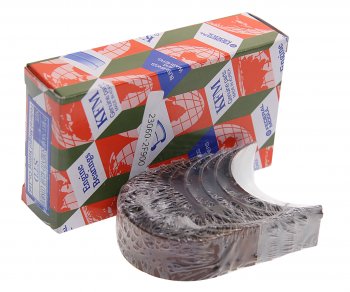 3 379 р. Вкладыши HYUNDAI ix35 (14-),Santa Fe (14-),Tucson (14-) (2.0) шатунные STD комплект (8шт.) KFM KFM 23060-2f922  с доставкой в г. Пермь. Увеличить фотографию 2