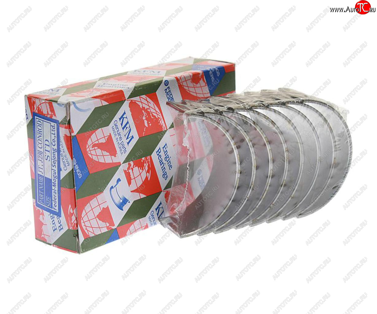 1 129 р. Вкладыши KIA Bongo 3 (06-) (2.9) шатунные STD комплект (8шт.) KFM KFM 23060-4x010  с доставкой в г. Пермь