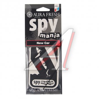 91 р. Ароматизатор подвесной картонный (new car) Spy Mania AURA FRESH AURA FRESH 23104  с доставкой в г. Пермь. Увеличить фотографию 1