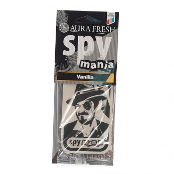 91 р. Ароматизатор подвесной картонный (vanilla) Spy Mania AURA FRESH AURA FRESH 23105  с доставкой в г. Пермь. Увеличить фотографию 1