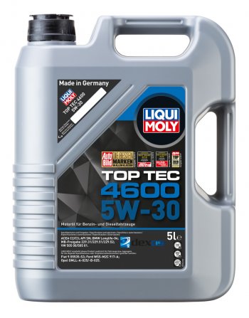 8 199 р. Масло моторное TOP TEC 4600 5W30 синт.5л LIQUI MOLY LIQUI MOLY 2316  с доставкой в г. Пермь. Увеличить фотографию 1
