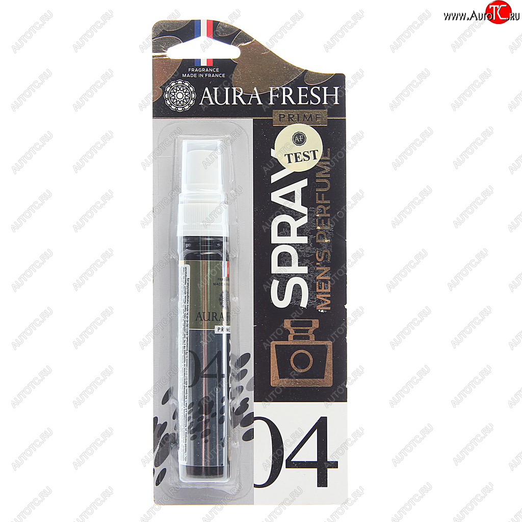 369 р. Ароматизатор спрей (№4 Hugo Boss-Hugo) 30мл Prime Pump Spray AURA FRESH AURA FRESH 23170  с доставкой в г. Пермь