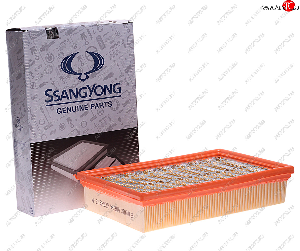 879 р. Фильтр воздушный SSANGYONG Korando,Musso ТАГАЗ Tager (OM662LA) OE SSANGYONG 2319005322  с доставкой в г. Пермь