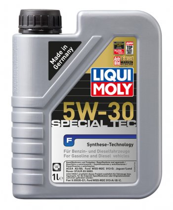 1 939 р. Масло моторное SPECIAL TEC F A5B5 5W30 синт.1л LIQUI MOLY LIQUI MOLY 2325  с доставкой в г. Пермь. Увеличить фотографию 1