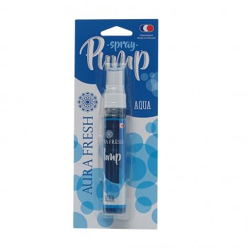253 р. Ароматизатор спрей (aqua) 30мл Pump Spray AURA FRESH AURA FRESH 23278  с доставкой в г. Пермь. Увеличить фотографию 1