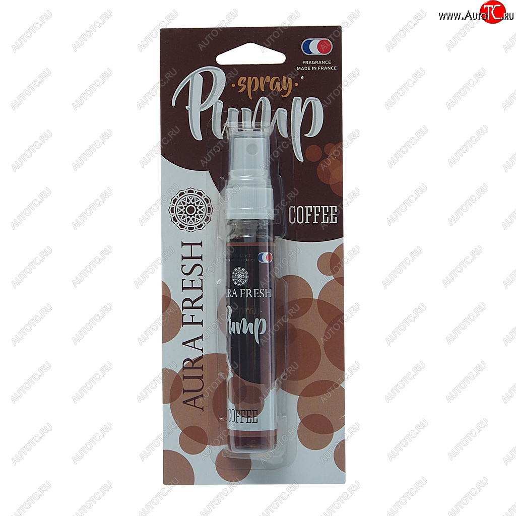 253 р. Ароматизатор спрей (coffee) 30мл Pump Spray AURA FRESH AURA FRESH 23282  с доставкой в г. Пермь