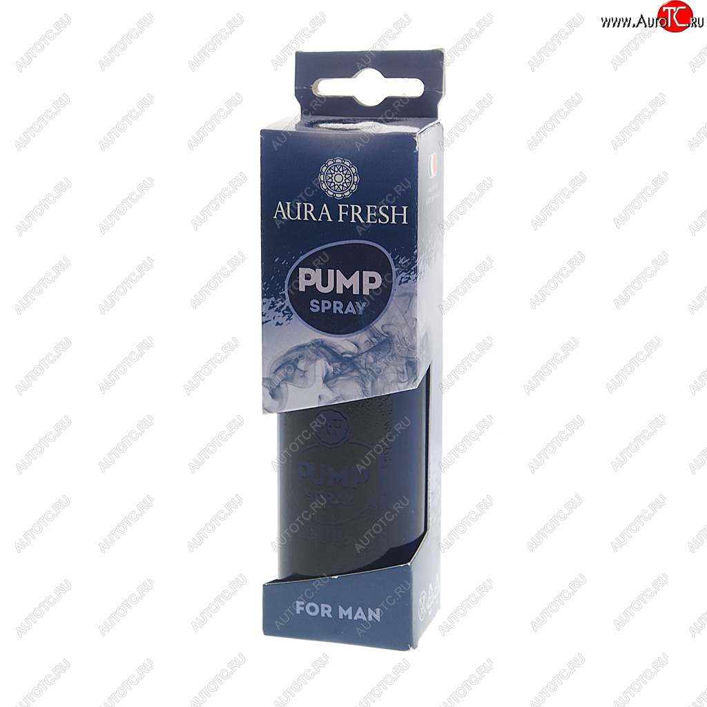 359 р. Ароматизатор спрей (for man) 50мл Pump Spray AURA FRESH AURA FRESH 23367  с доставкой в г. Пермь