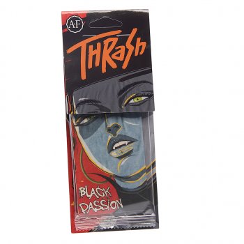 114 р. Ароматизатор подвесной пластина (Black) Thrash AURA FRESH AURA FRESH 23400  с доставкой в г. Пермь. Увеличить фотографию 1
