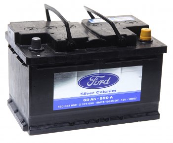 9 199 р. Аккумулятор FORD 60Ач OE FORD 2375059  с доставкой в г. Пермь. Увеличить фотографию 1