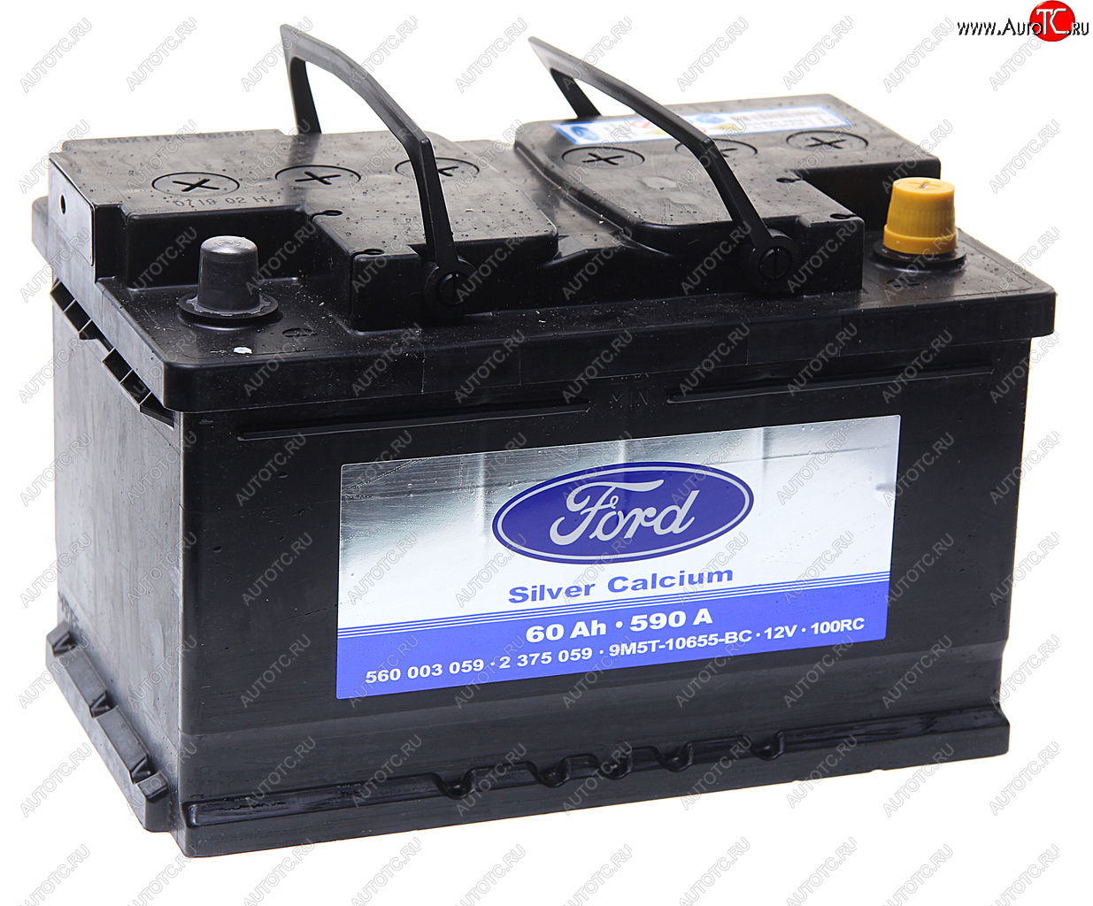 9 199 р. Аккумулятор FORD 60Ач OE FORD 2375059  с доставкой в г. Пермь