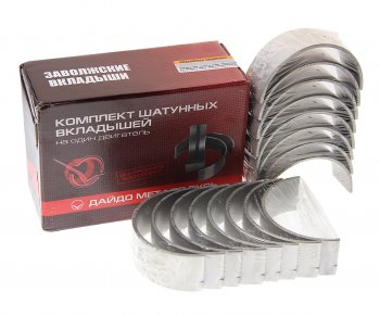 3 199 р. Вкладыши ЯМЗ-238 шатунные d+0.75 ДАЙДО МЕТАЛЛ РУСЬ ЗМЗ 238-1000104б2-р3  с доставкой в г. Пермь. Увеличить фотографию 1