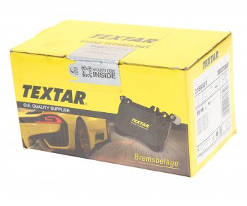 3 099 р. Колодки тормозные передние (4шт.) TEXTAR Subaru Legacy BH/BE12 универсал (1998-2003)  с доставкой в г. Пермь. Увеличить фотографию 2