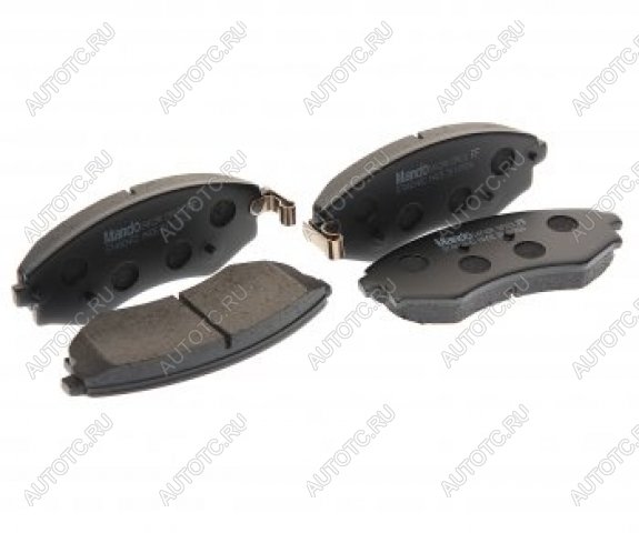 4 499 р. Колодки тормозные передние (4шт.) TEXTAR Hyundai Sonata EF рестайлинг ТагАЗ (2001-2013)  с доставкой в г. Пермь