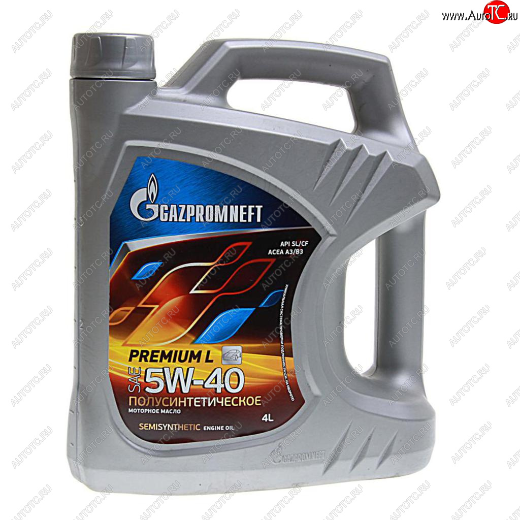 1 749 р. Масло моторное Premium L SLCF 5W40 псинт.4л GAZPROMNEFT GAZPROMNEFT 2389900122  с доставкой в г. Пермь