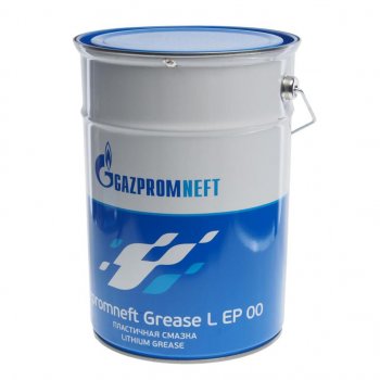 3 199 р. Смазка литиевая Grease L EP-00 4кг GAZPROMNEFT GAZPROMNEFT 2389907070  с доставкой в г. Пермь. Увеличить фотографию 1