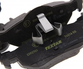4 289 р. Колодки тормозные BMW 1 (E81,E87),3 (E90,E91) задние (4шт.) TEXTAR TEXTAR 2392701  с доставкой в г. Пермь. Увеличить фотографию 2