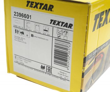 3 699 р. Колодки тормозные передние (4шт.) TEXTAR Hyundai I30 FD универсал дорестайлинг (2007-2010)  с доставкой в г. Пермь. Увеличить фотографию 3