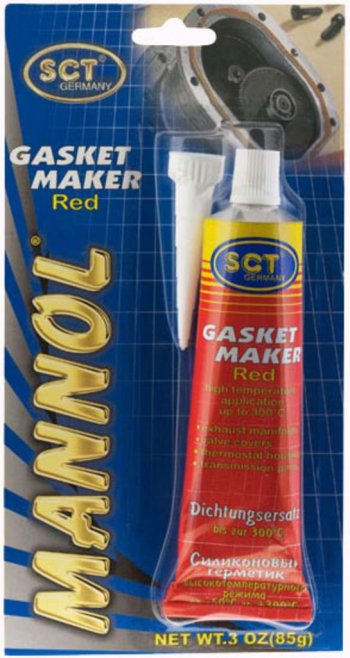 Герметик прокладка красный термостойкий 85мл -50С+300С 85г Gasket Maker Red 9914 MANNOL MANNOL 2409
