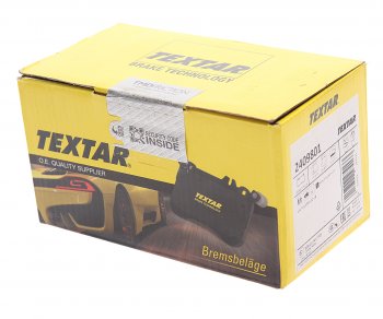7 299 р. Колодки тормозные передние (4шт.) TEXTAR Volkswagen Touareg GP рестайлинг (2006-2010)  с доставкой в г. Пермь. Увеличить фотографию 3