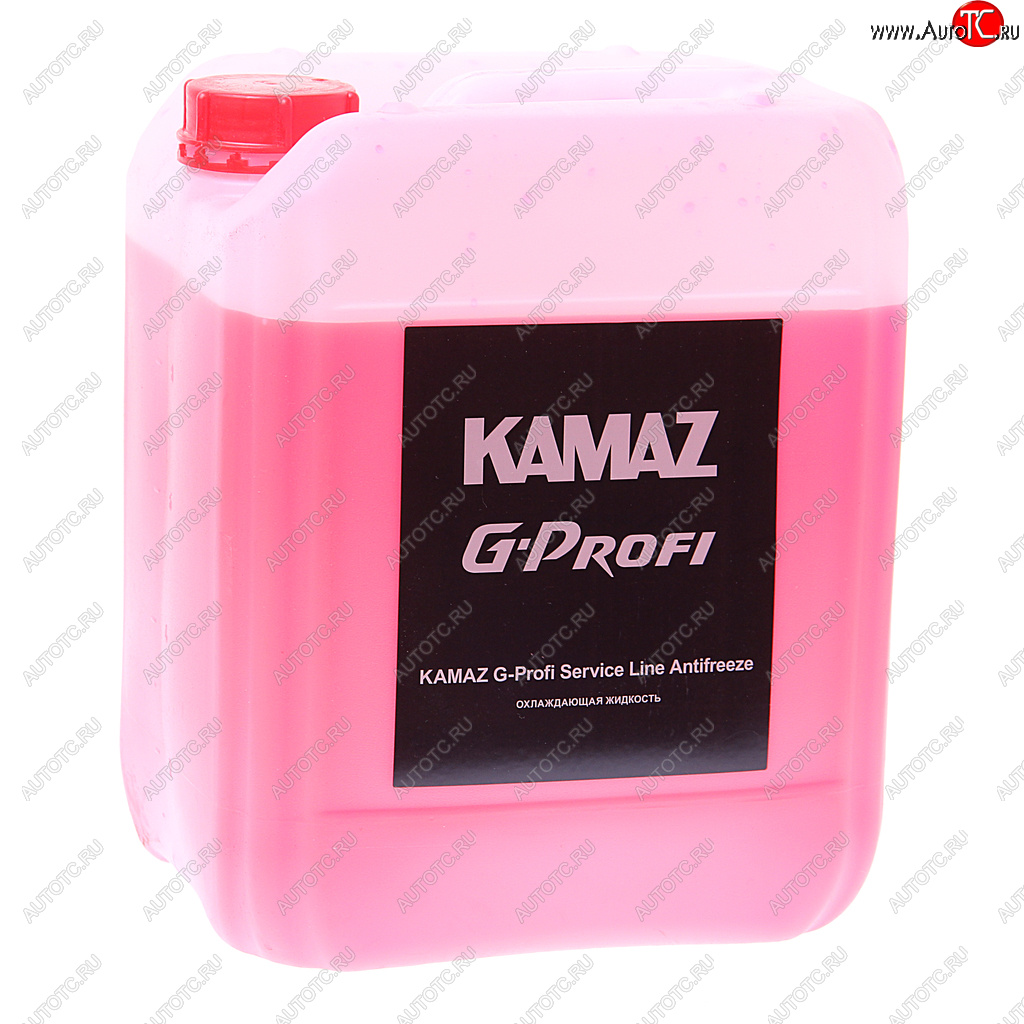 1 969 р. Антифриз красный 10л KAMAZ G-Profi Service Line Antifreeze (ОАО КАМАЗ) GAZPROMNEFT 2422210232  с доставкой в г. Пермь