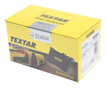 3 689 р. Колодки тормозные передние (4шт.) TEXTAR Toyota Auris E150 хэтчбэк 5 дв. рестайлинг (2010-2012)  с доставкой в г. Пермь. Увеличить фотографию 3