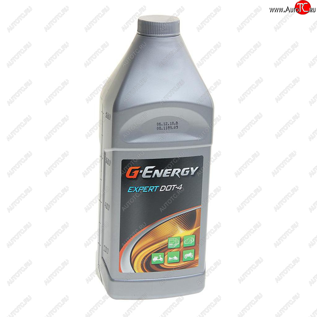 529 р. Жидкость тормозная DOT-4 0.910кг Expert G-ENERGY GAZPROMNEFT 2451500003  с доставкой в г. Пермь