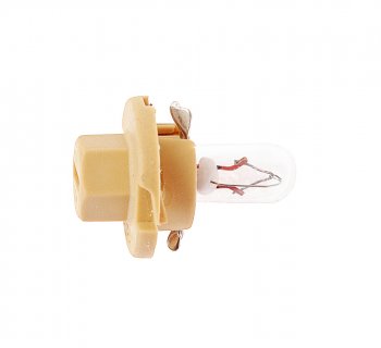 115 р. Лампа 12V 1.5W BAX8.4d бежевый патрон OSRAM OSRAM 2452mfx6  с доставкой в г. Пермь. Увеличить фотографию 1