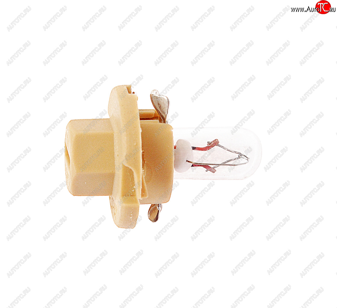 115 р. Лампа 12V 1.5W BAX8.4d бежевый патрон OSRAM OSRAM 2452mfx6  с доставкой в г. Пермь