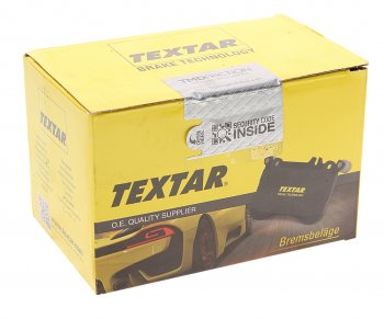 2 869 р. Колодки тормозные задние (4шт.) TEXTAR Mazda CX-7 ER дорестайлинг (2006-2010)  с доставкой в г. Пермь. Увеличить фотографию 2