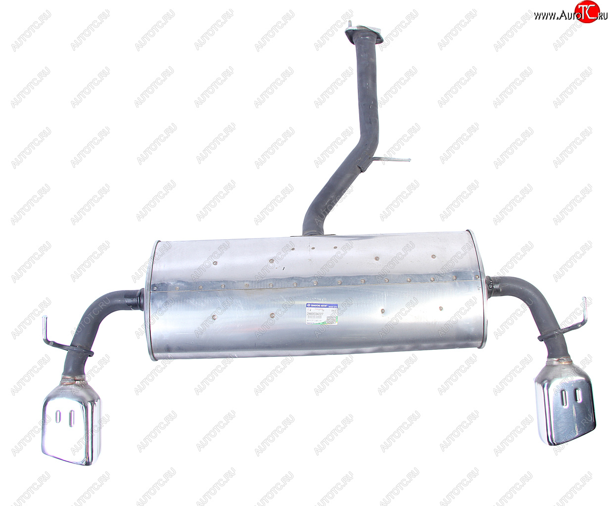43 999 р. Глушитель SSANGYONG Actyon (10-) (4WD) задняя часть OE SSANGYONG 2460034227 SSANGYONG 2460034227  с доставкой в г. Пермь