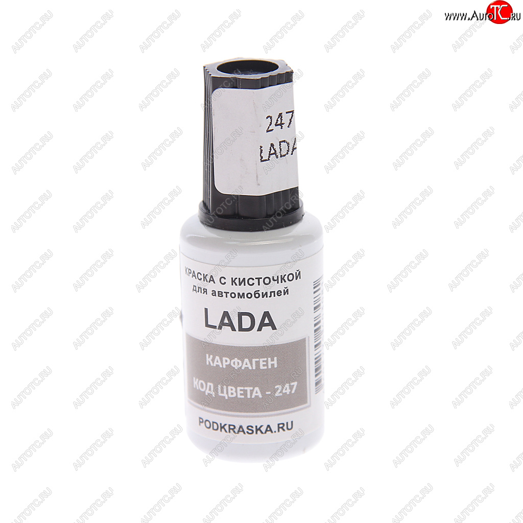 389 р. Краска с кистью 20мл LADA 247 PODKRASKA PODKRASKA 247  с доставкой в г. Пермь