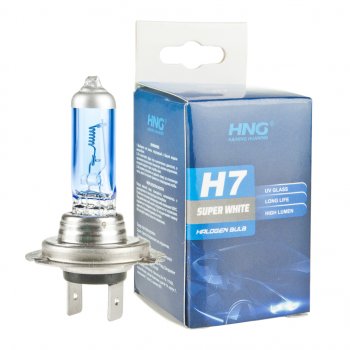 153 р. Лампа 24V H7 70W PX26d Super White HNG HNG 24770sw  с доставкой в г. Пермь. Увеличить фотографию 3