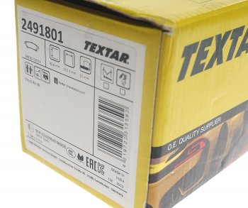 3 589 р. Колодки тормозные задние (4шт.) TEXTAR Lexus RX350 AL10 дорестайлинг (2008-2012)  с доставкой в г. Пермь. Увеличить фотографию 3
