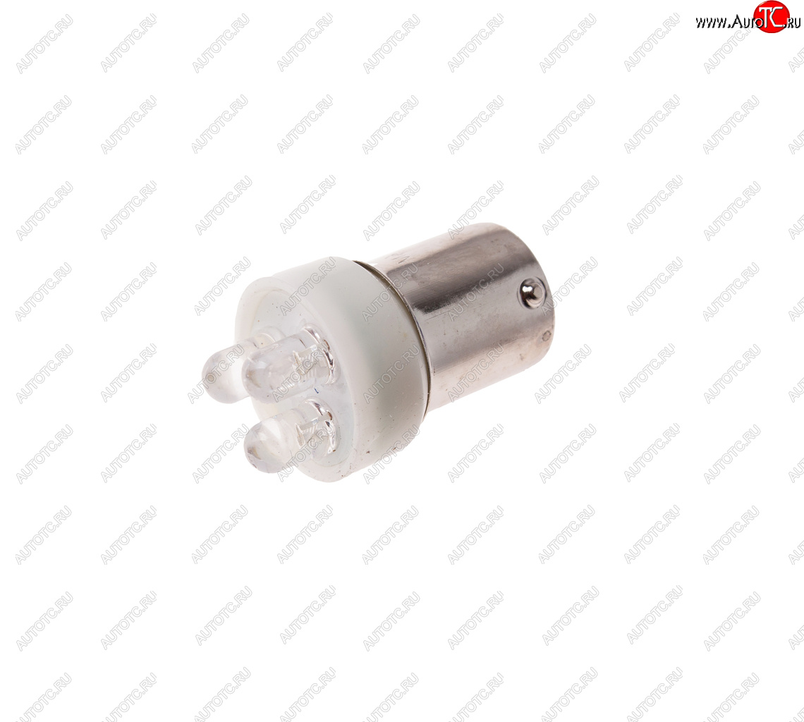 135 р. Лампа светодиодная 24V R5W BA15s белая МАЯК МАЯК 24t15-w3led  с доставкой в г. Пермь