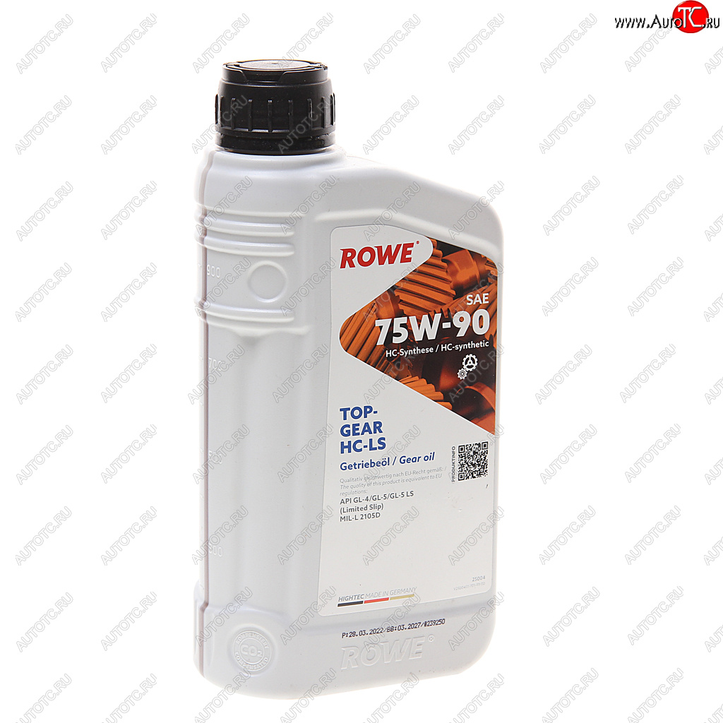 1 799 р. Масло трансмиссионное HIGHTEC TOPGEAR 75W90 LS GL-4/GL-5 синт.1л ROWE ROWE 25004-0010-99 ROWE 25004-0010-99  с доставкой в г. Пермь
