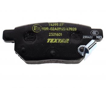 3 299 р. Колодки тормозные задние (4шт.) TEXTAR Toyota Auris E150 хэтчбэк 5 дв. дорестайлинг (2006-2010)  с доставкой в г. Пермь. Увеличить фотографию 4