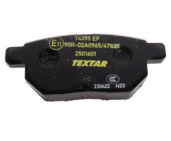 3 299 р. Колодки тормозные задние (4шт.) TEXTAR Toyota Auris E150 хэтчбэк 5 дв. дорестайлинг (2006-2010)  с доставкой в г. Пермь. Увеличить фотографию 3