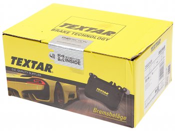 4 299 р. Колодки тормозные передние (4шт.) TEXTAR Chevrolet Aveo T300 седан (2011-2015)  с доставкой в г. Пермь. Увеличить фотографию 2