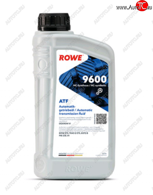 1 389 р. Масло трансмиссионное HIGHTEC ATF 9600 DEXRON VI синт.1л красное ROWE ROWE 25036-0010-99 ROWE 25036-0010-99  с доставкой в г. Пермь